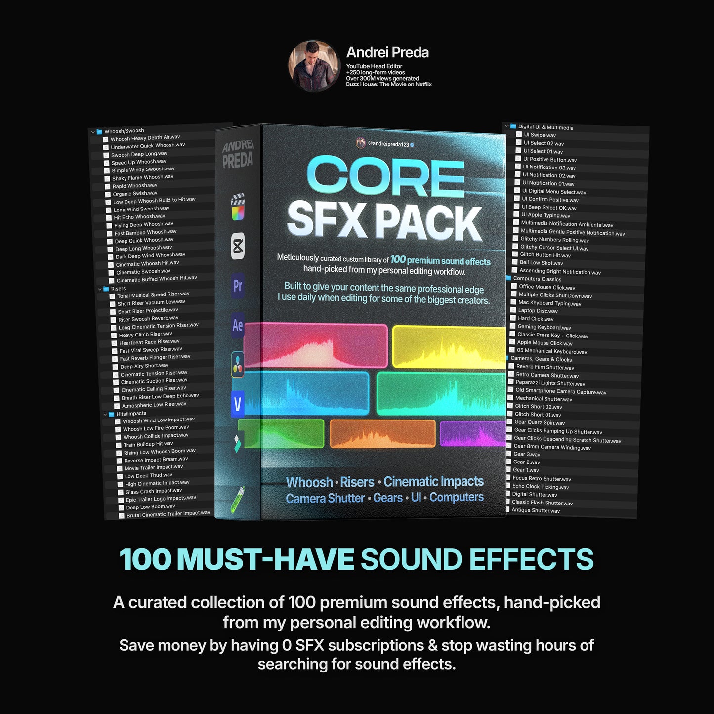 Core SFX Pack (100 MUST-HAVE SOUND EFFECTS)