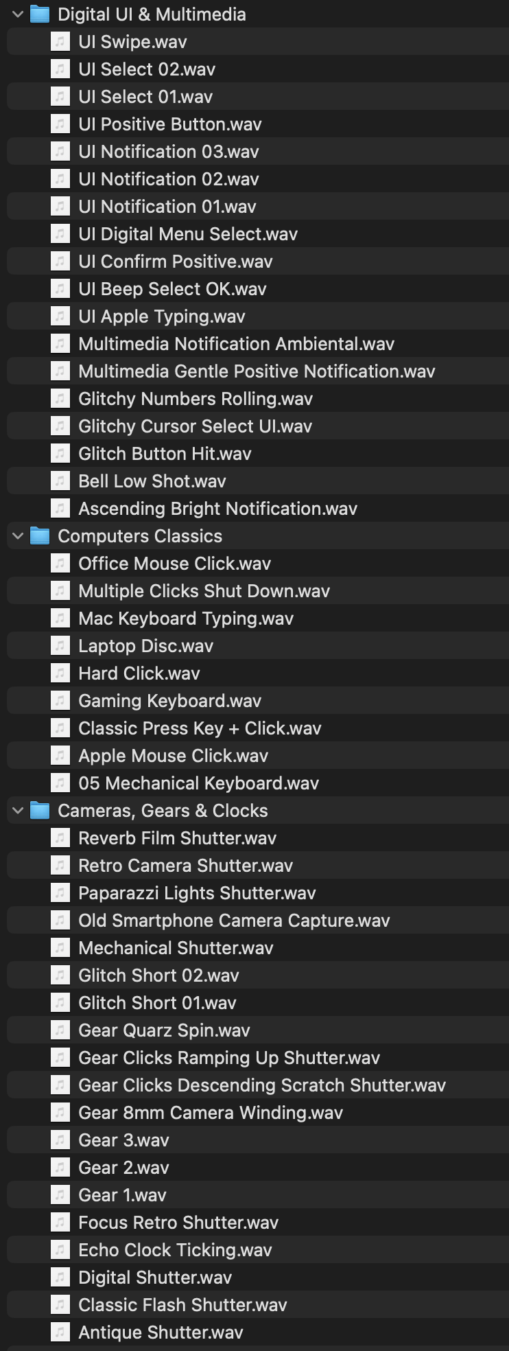 Core SFX Pack (100 MUST-HAVE SOUND EFFECTS)