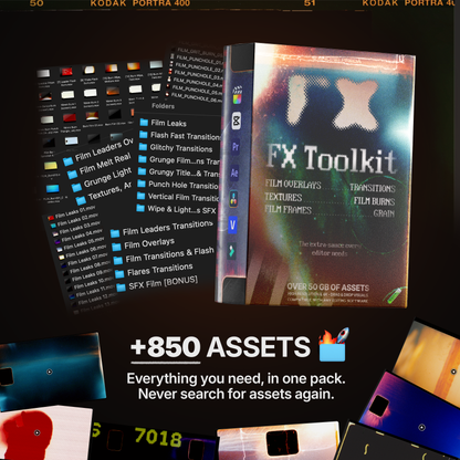 FX Toolkit - Film Overlays, Transitions & Frames